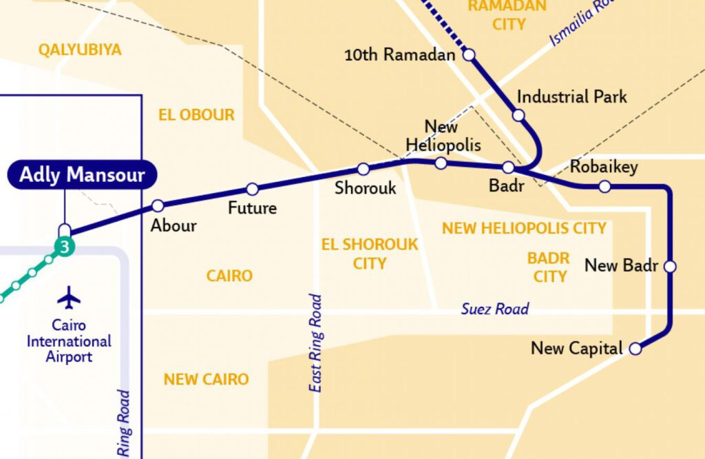 routes of the LRT