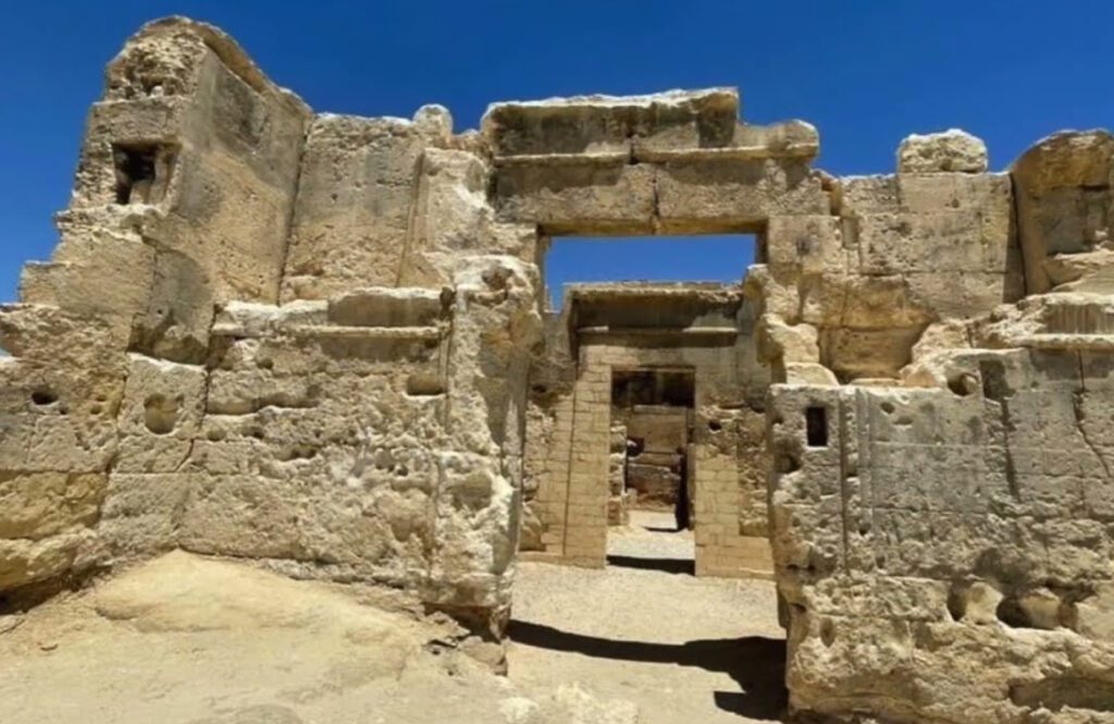 old ruins in marsa matrouh